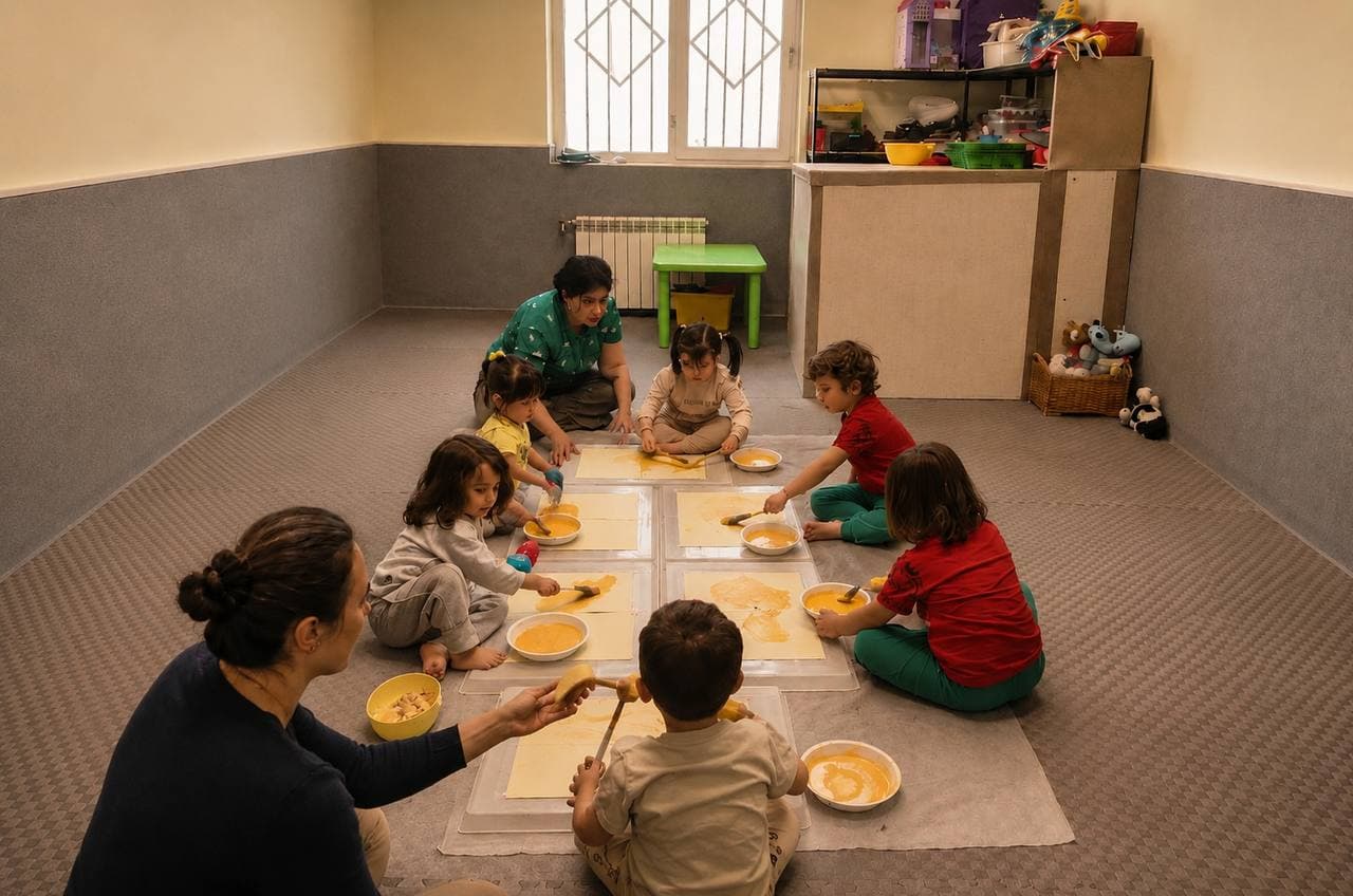 کارگاه داستان و دوستان - نقاشی و داستان‌گویی خلاق